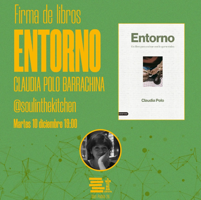 Claudia Polo firma ejemplares de 'Entorno'